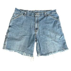 Faded Glory Blue Jean Cargo Shorts Men’s size 38